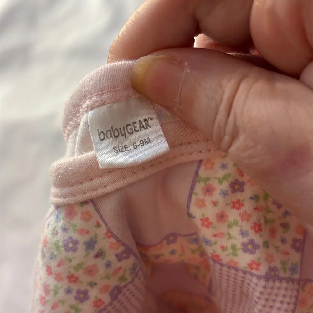 Baby Gear Pastel Patchwork Bodysuit 6-9 months